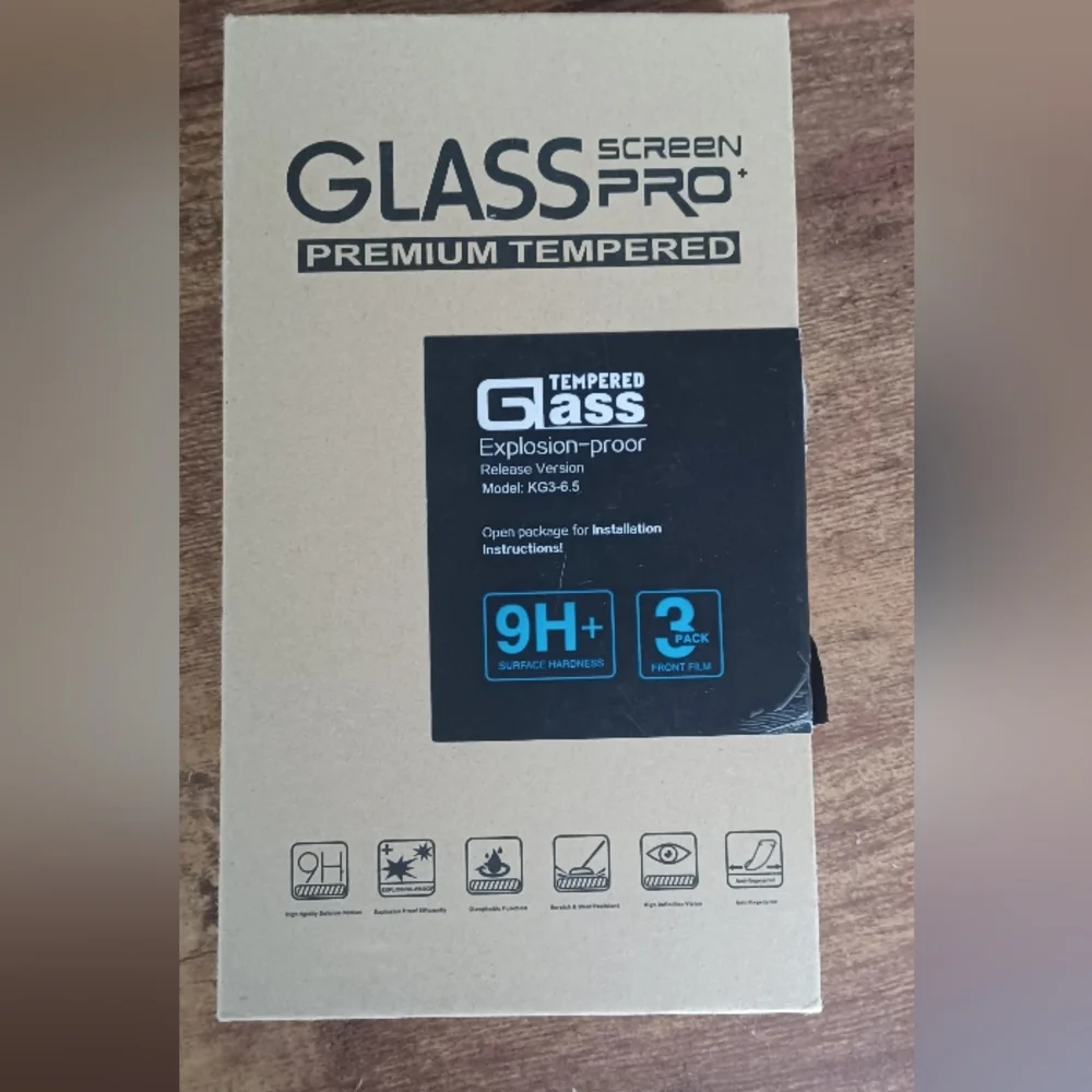 Glass Screen Pro Premium tempered glass for iPhone (K93-6.5 clear)